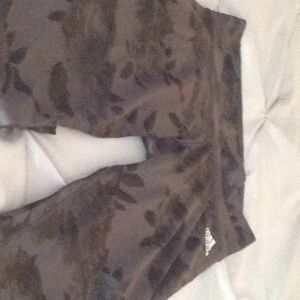 Addidas Floral crop workouts